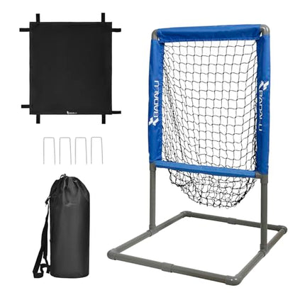 BADALU 2-in-1 Strike Zone & Pitching Net for Softball & Plastic Baseballs.Baseball Strike Zone Target Easy to Set up and Assemble, Softball Set Perfect for Pitching Training