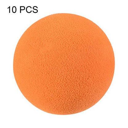 PATIKIL Golf Foam Balls, Pack Sponge Exercise Flight Swing Practice for Indoor Training - color: Orange