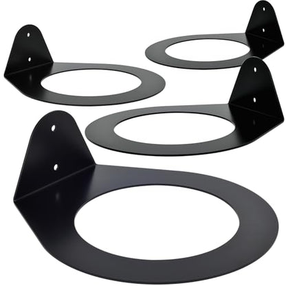 4 PCS Medicine Ball Holder Wall Mount, Slam Ball Rack & Wall Ball Holder, Heavy Duty Med Ball Rack for Home Gym Fitness Storage