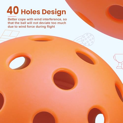 FoDau770 Pickleball Balls