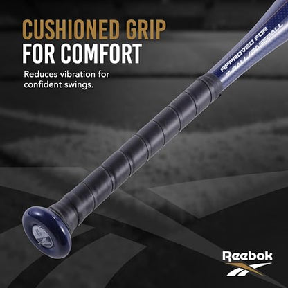 Reebok - T-Ball Bat, 28-Inch Aluminum Bat for Kids & Youth, Lightweight, High-Performance Bat for Practice, Training, and Beginners