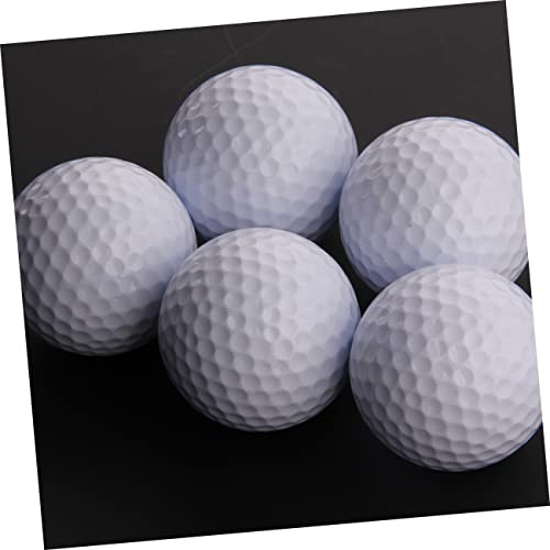 Toyvian Indoor Golf Practice Balls 22pcs Hollow Non-Porous Training Balls for Boys and Girls Adults Double Layer for Indoor Play and Skill Development