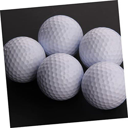 Toyvian Indoor Golf Practice Balls 22pcs Hollow Non-Porous Training Balls for Boys and Girls Adults Double Layer for Indoor Play and Skill Development