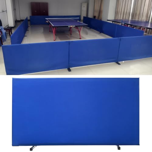 Removable Table Tennis Barrier Surround - Tool-Free Installation for Office & Playground Use, Easy Setup, Durable Protection, Ideal for Indoor & Outdoor Games,Set of 24