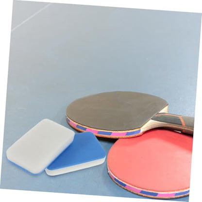 Totority 2pcs Paddle Sponge Cleaning Tool Table Tennis Racket Cleaner Sponge Brush Scrubber for Racket Supplies