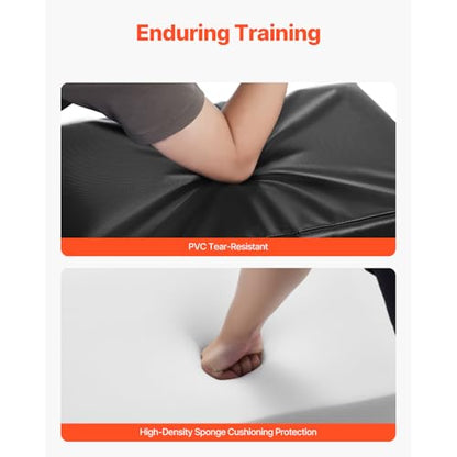Happybuy Football Blocking Dummy: Equipped with 24x16 in Blocking Pads and Handles. Made of High-Density Sponge. Ideal Heavy-Duty Training Gear for Basketball, Hockey, Lacrosse and Football