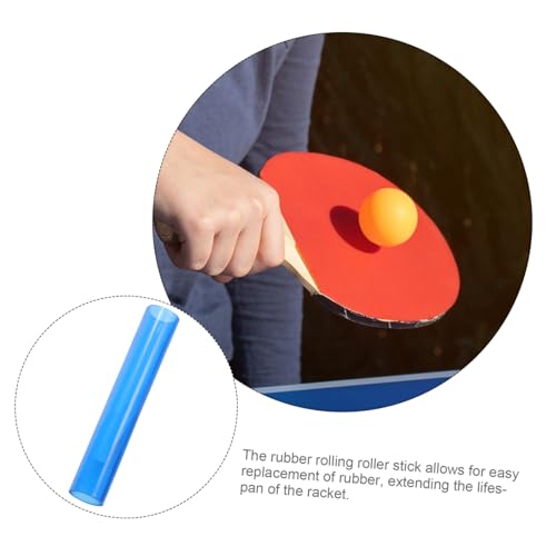 Hemoton Pong Bat Rubber Roller Tool Professional Table Tennis Racket Rubber Applicator Lightweight Design for Indoor and