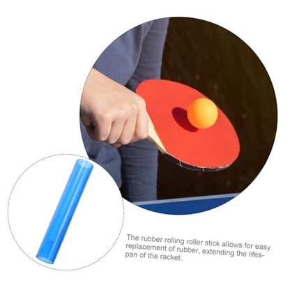 Hemoton Pong Bat Rubber Roller Tool Professional Table Tennis Racket Rubber Applicator Lightweight Design for Indoor and