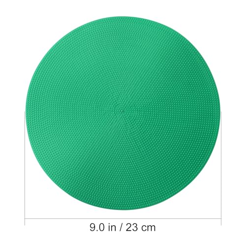 18pcs Football Training Spot Markers Set, 23cm Flat Round Soccer Spot Markers, Training Discs for Field Marking, Gym, Backyard, and Classroom Practice