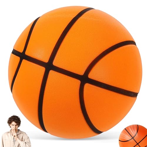 TXP Silent Basketball, 2025 Silent Foam Basketball, Quiet Indoor Training Foam Ball, Indoor, Quiet Bounce Basketballs No Noise No Sound Basketballs - size: 21