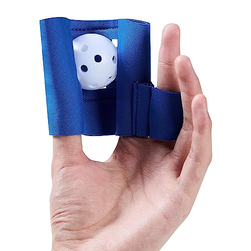 NUEAYMS Mini Glove Training Baseball Softball Glove Two Finger Glove Catcher Golf-Sized Practice Glove Lightweight Mini Baseball Training Glove Designed to Catch Golf Sized Practice Aids