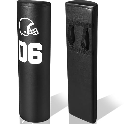 Leyndo 2/4 Pcs Athletic Agility Dummy Step Over Dummy with Heavy Duty Handles Training Dummy Football Equipment for Footwork Drills Sports Training