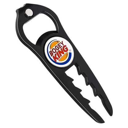 ZZHAO Golf Divot Tool with Magnetic Ball Marker and Tee Height Adjuster, Funny Golf Accessories, Golf Gifts for Men, Gift Wrapping.