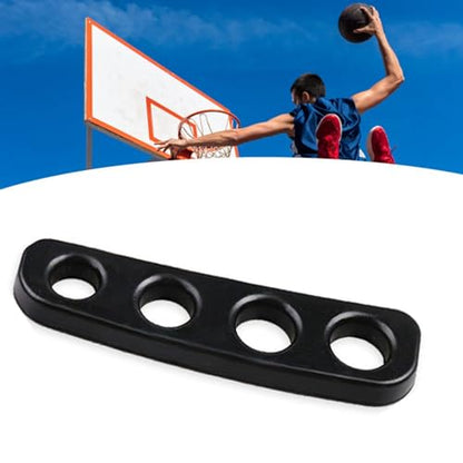 HERCHR Basketball Training Equipment Aids Basketball Shooting Trainer Basketball Finger Spread Aids Posture Correction for Kids Beginners(S-Black)