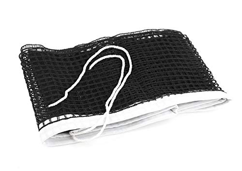 Sports Table Tennis Net Professional Ping Pong Net Portable Easy Setup Net for Ping Pong Easily Attaches to Table Surfaces (No Post Included)