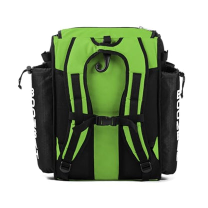 Boombah Superpack Mini Bat Pack - 8" x 12.5" x 18" - Multiple Colors - color: Black/Lime Green