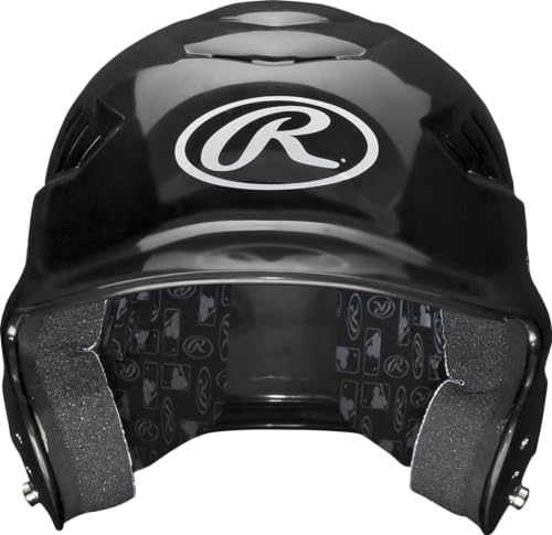Rawlings | COOLFLO Batting Helmet | T-Ball (6 1/4" - 6 7/8") | Black - color: Black - COOLFLO
