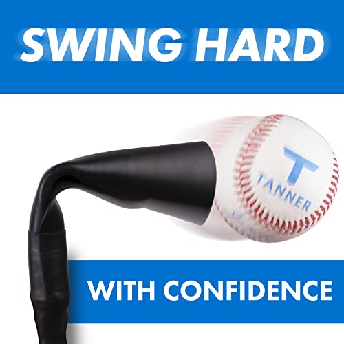 Tanner TEE The Original Youth Size Batting Tee (UP to Age 8)| Premium Adjustable Baseball/Softball Hitting Tee 20"-32", Flexible Hand-Rolled Flextop and Short Tee Stem for Ages 8 & Below (TT002)