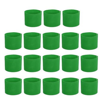 PATIKIL Soccer Captain Armband, Captain Arm Bands for Soccer Elastic Captain Arm Band Sports Captain Armbands for Youth Adult Football Team Training - color: Grass Green
