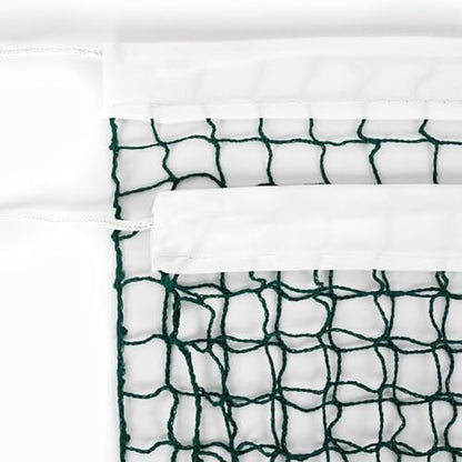 Aoneky Outdoor Replacement Badminton Net, Indoor Standard Regulation Badminton Court Netting Only, 20 x 2.6 ft - color: Green