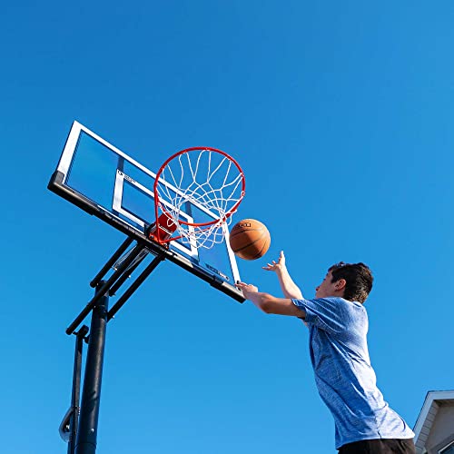Lifetime Portable Basketball Hoop - 52 in Shatterproof Backboard, Adjustable