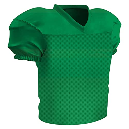 Champro Boys Preseason Football Practice Jersey - color: Kelly Green, size: Medium