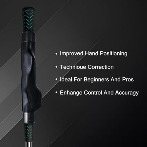 Golf Grip Trainer, Golf Club Grip Trainer for Right Hand,Improves Grip Strength and Accuracy,Trains Correct Hand Position for Stable Swing,Golf Training Swing Aid for All Level Golfers
