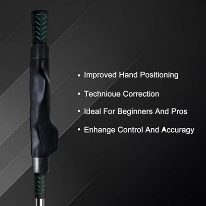 Golf Grip Trainer, Golf Club Grip Trainer for Right Hand,Improves Grip Strength and Accuracy,Trains Correct Hand Position for Stable Swing,Golf Training Swing Aid for All Level Golfers
