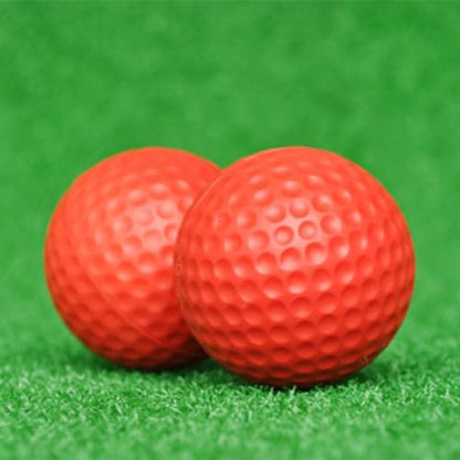 10 Pack Golf Practice Ball Elastic Foams Soft Golfs Training Exercise for Swing in/Outdoor Flight Ball