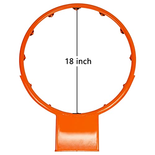 Aoneky Outdoor Replacement Basketball Rim - 18 mm Solid Steel