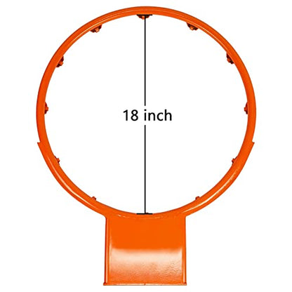 Aoneky Outdoor Replacement Basketball Rim - 18 mm Solid Steel
