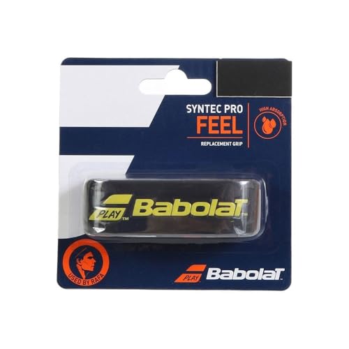 Babolat Unisex's Syntec Pro X 1 Racket Accesories, Black/Yellow, One Size