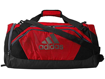 adidas Team Issue Duffel Bag – Durable for Sports & Travel - color: Team Power Red