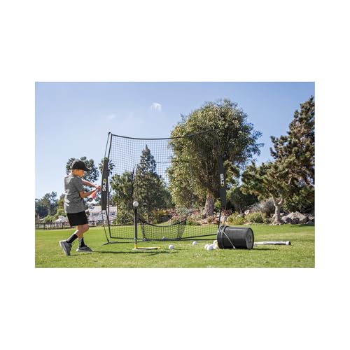 SKLZ Portable Baseball & Softball Hitting Net - Train Anywhere, Anytime | Durable & Easy Setup Skill Levels | Boosts Accuracy & Power | Ideal for Practice & Drills. - size: 7 X 7 Feet, style: Vault Net