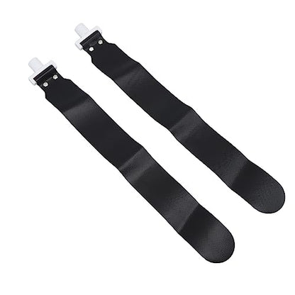 5 Piece Adjustable Football Flag Belt Set with Removable Flags Durable PP Material Youth Adult Training Gear for Football Games and Drills (Black)