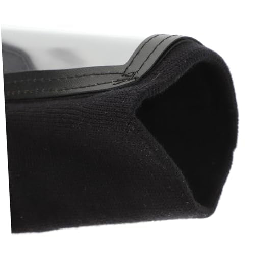 Football Wristbands Quarterback Play Insert Wristband for Outdoor Sports, Black Tactical Forearm Protector Sweatband for Rugby and Football Training, Size M