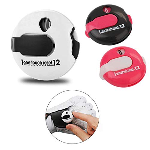 Mini Golf Score Counter Glove Clip Golf Stroke Counter Digital Scoring Golf Shot Count Stroke Putt Score Glove Counter Golf Score Counter