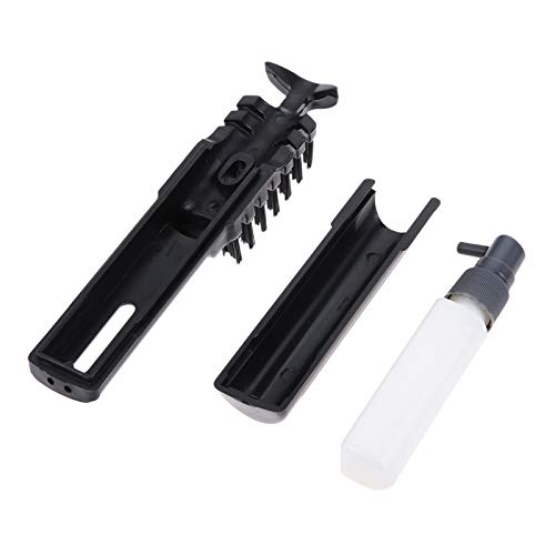 MUXSAM Golf Club Spray Brush, with Detachable Spray Bottle Water Brushes, 2-in-1 Golf Brush & Groove Cleaner Kit, Durable Cleaning Tool Practical Brush - Black