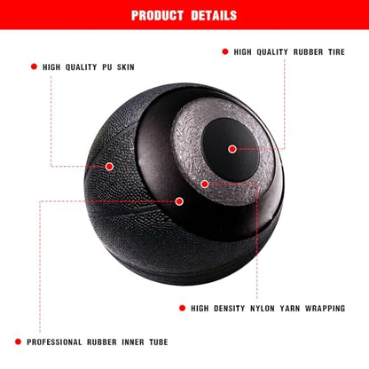 2LBS/1.3LBS Weighted Heavy Basketball Size 3 Training Ball for Improving Dribbling and Control Small Weighted Basketball for Ball Handling Drills and Finger Strength Practice