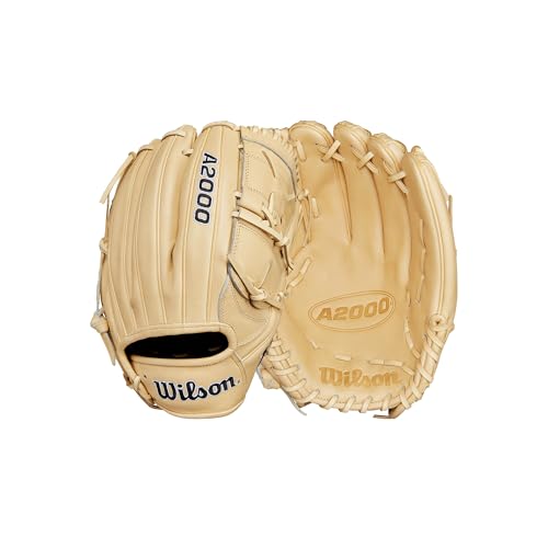 Wilson 2024 Classics Series A2000 Baseball Gloves - color: Blonde/Black, size: Pitcher - 12"