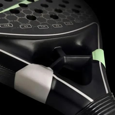 Dunlop Sports Galactica Padel Racket Series - style: Galactica Pro LS - Black/Green V25