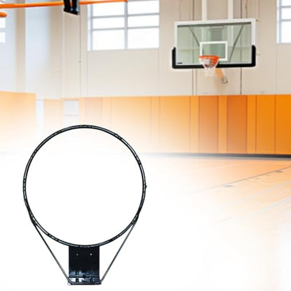 Basketball Hoop Repair Kit Wall Mounted Heavy Duty Replacement for Outdoor Use, Black