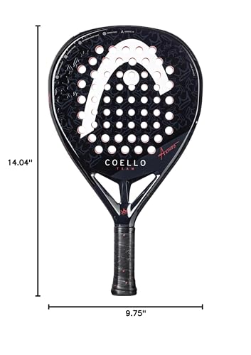 HEAD Coello Padel Racket Paddle Series (Motion, Pro, Team) - style: Coello Team (225035)