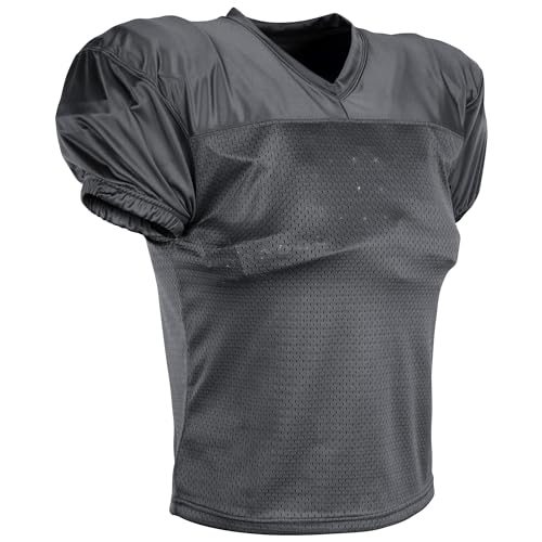 Champro Boys Preseason Football Practice Jersey - color: Graphite, size: Medium