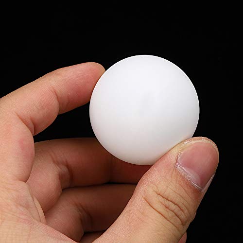 Table Tennis Balls, Long Time Use Pingpong Balls, for Beginner Training (6 White Plastic Buckets)