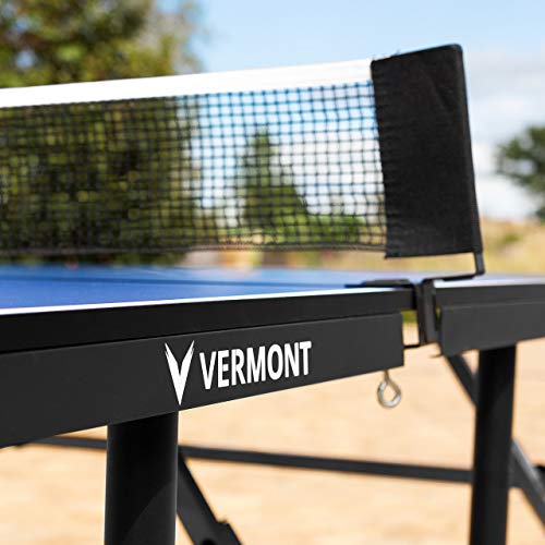 Vermont Foldaway Ping Pong Table – Premium Portable Table Tennis | Quick Assembly