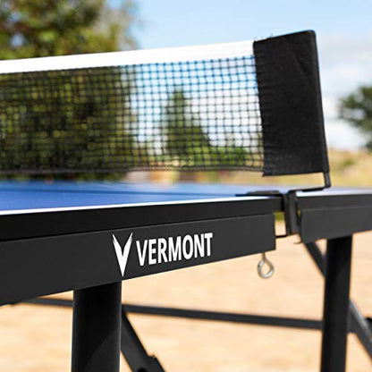 Vermont Foldaway Ping Pong Table – Premium Portable Table Tennis | Quick Assembly
