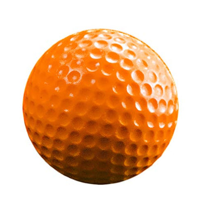 JEF World of Golf High Impact Foam Balls- Orange- 12 Pack