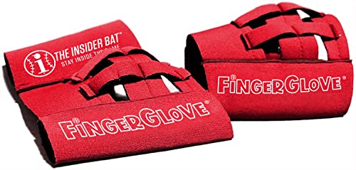 Insider Bat FingerGlove WebGlove Mini Training Glove - Baseball Softball Hand Eye Coordination Training Aid Tool Equipment