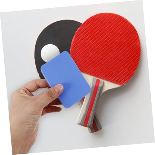 Outdoor Table Tennis Racket Cleaner Sponge Tool Compact Lightweight Paddle Cleaning Brush for Debris Removal and Enhanced Performance